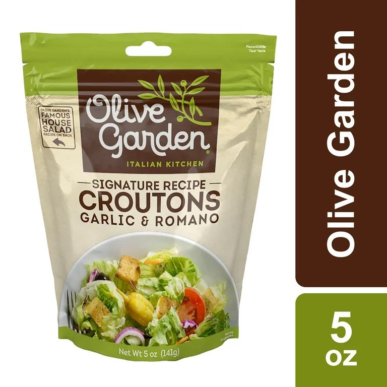 Olive Garden Garlic Romano Croutons - 5 oz