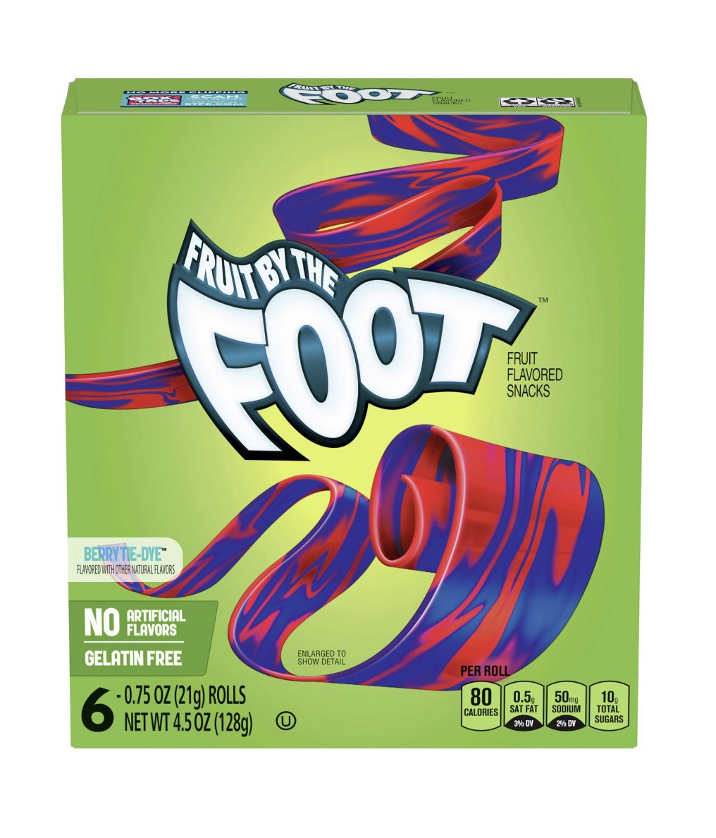 Fruit by the Foot  Berry Tie-Dye - 6 ct   4.5 oz