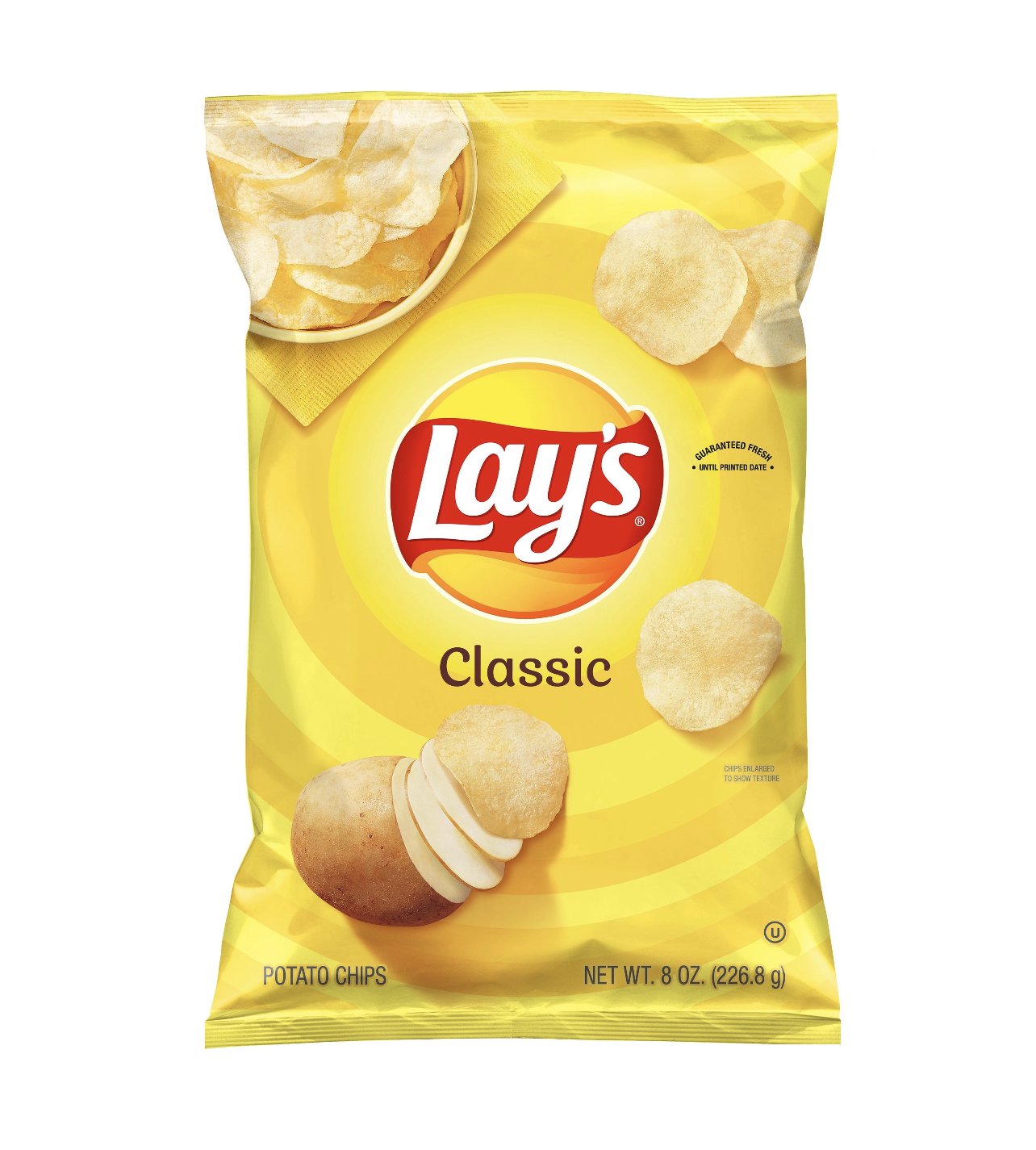 Lays Classic Potato Chips 8 oz