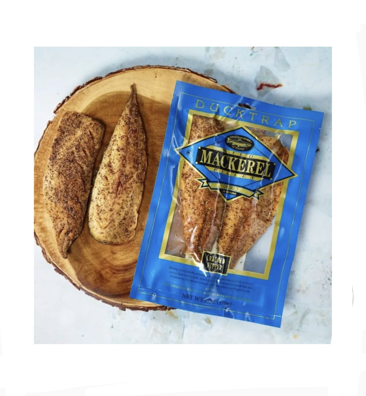 Smoked Mackerel Fillets - 4 oz