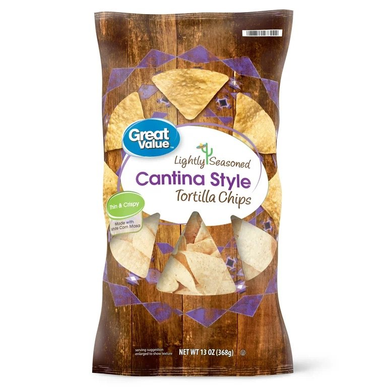 Great Value Thin & Crispy Cantina Style Tortilla Chips