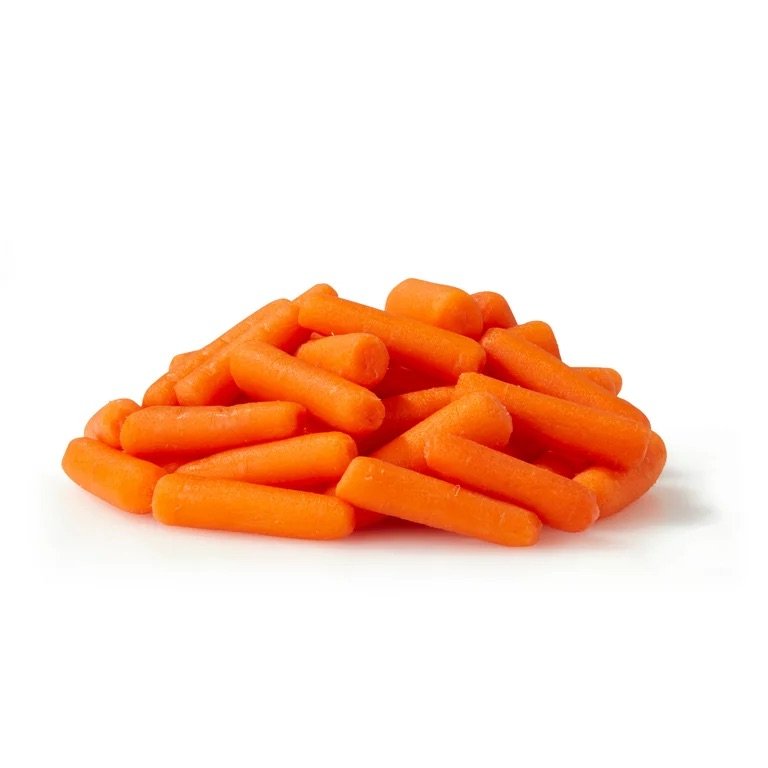 Organic Baby Peeled Carrots 1 lb bag