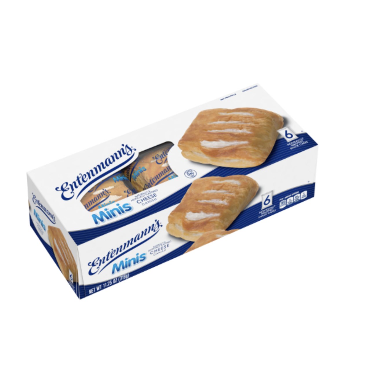 Entenmann's Cheese Danish -6 ct Choose Flavor