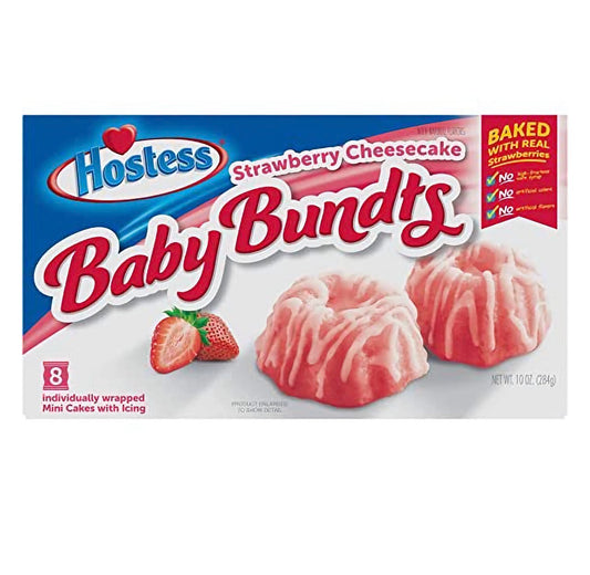 Baby Bundts Mini Cakes - Choose Flavor