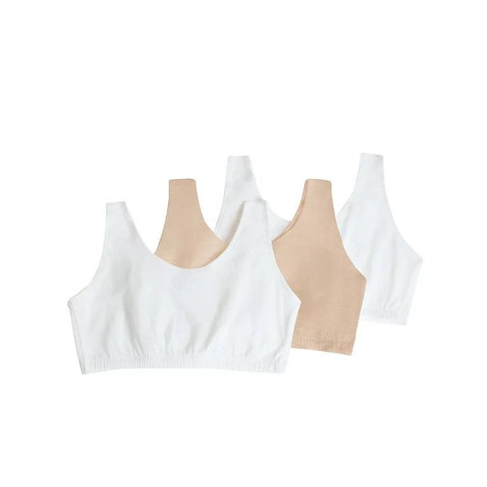 Fruit of the Loom Cotton Sports Bra 3-Pack