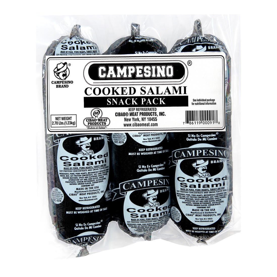 Campesino Snack pack 2.7 lbs