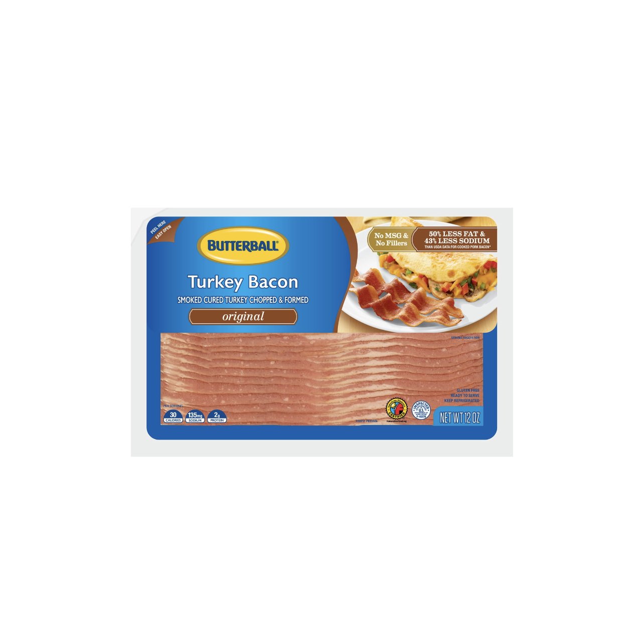 Butterball Turkey Bacon 12oz