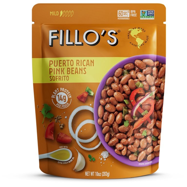 Fillo’s Puerto Rican Pink Beans - 10 oz