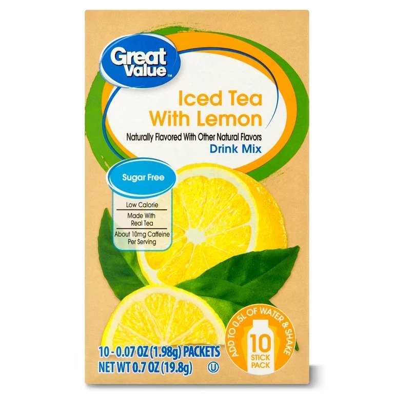 Great Value Powdered Drink mix - 10 ct. - Choose your Flavor