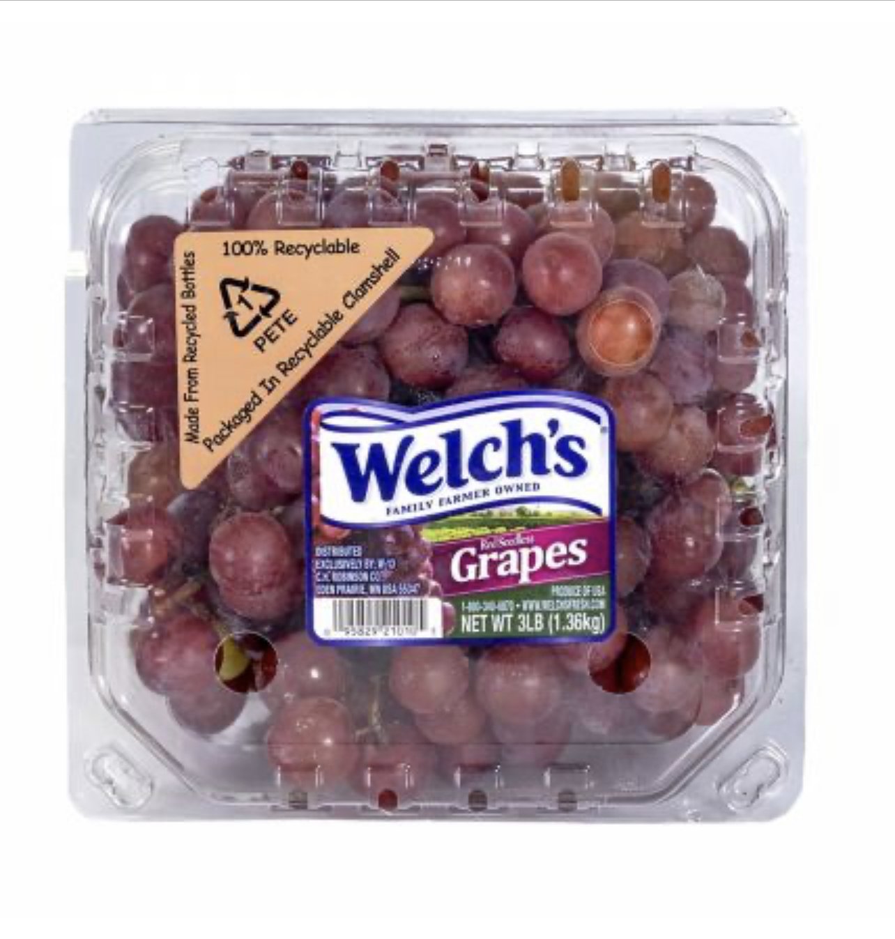 Grapes 3lbs - Choose Color