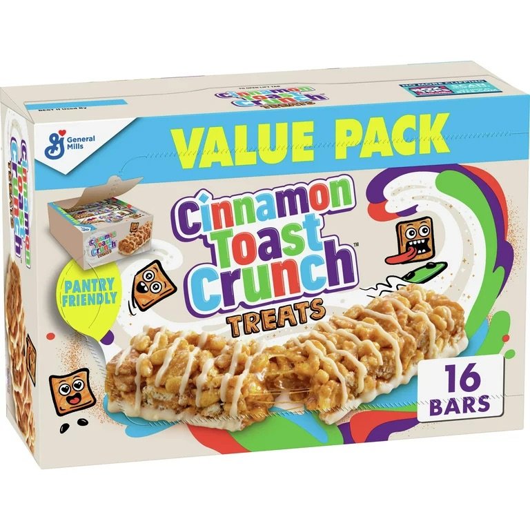 Breakfast Cereal Treat Bar 16 ct  - Choose your Flavor