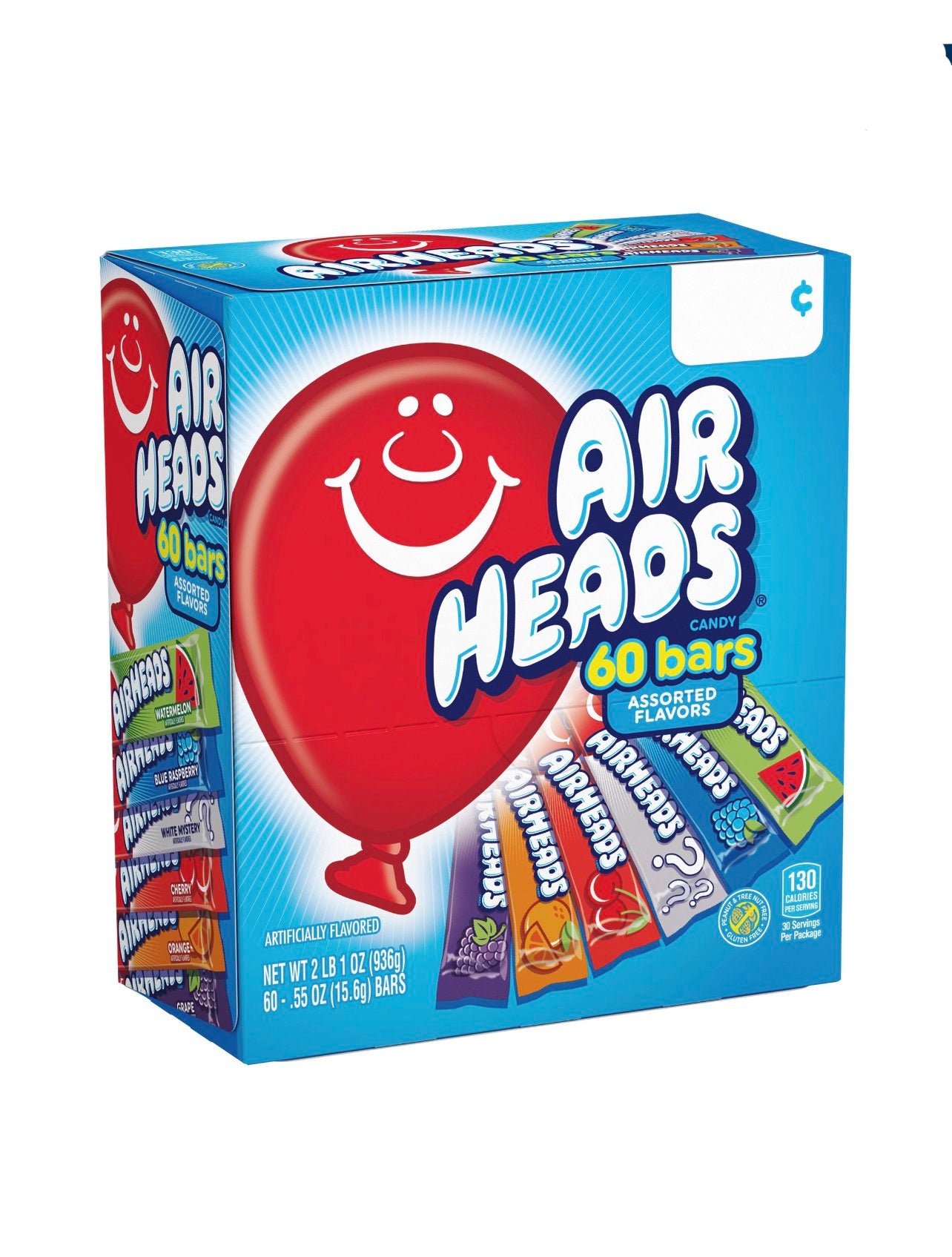 Airheads Candy Variety 60 ct - 2lbs