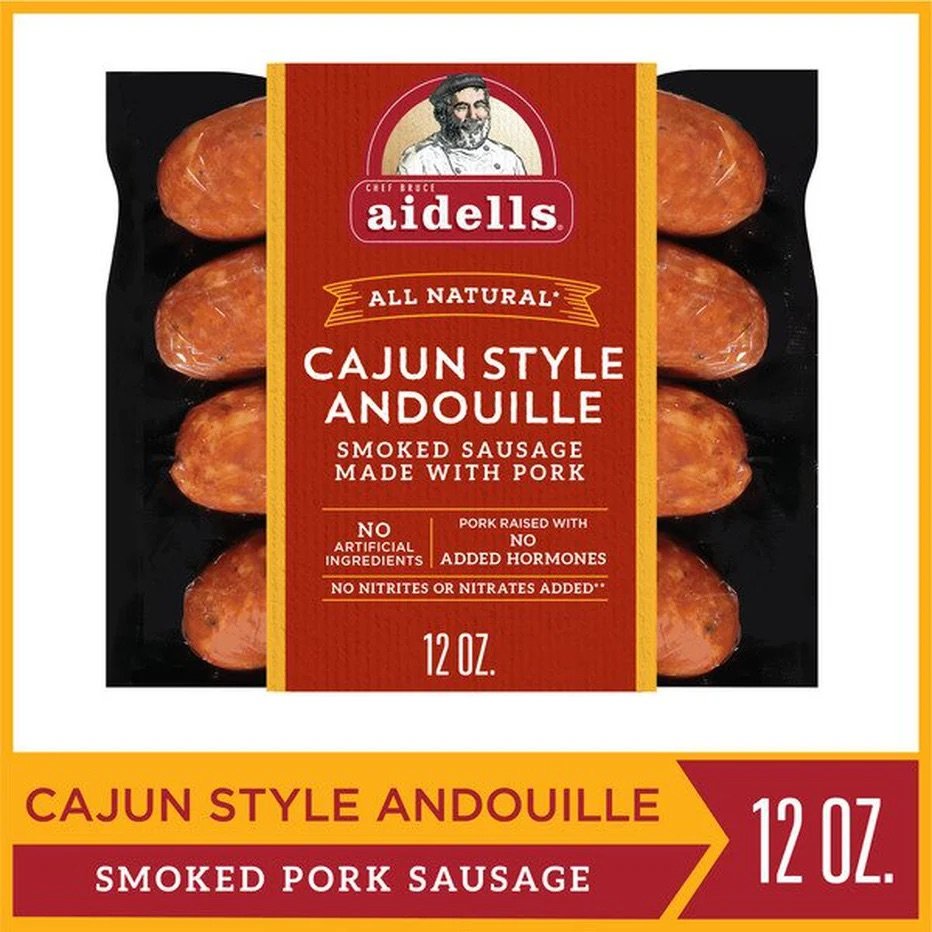 Aidells Cajun Style Andouille Smoked Pork Sausage 12oz