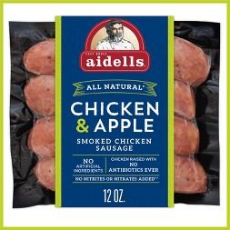 Aidells Chicken & Apple Smoked Chicken Sausage 12oz