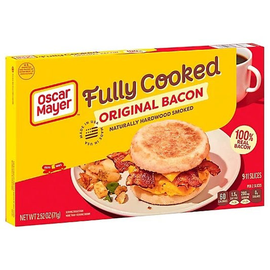 Oscar Mayer Fully Cooked Bacon  9-11 Slices