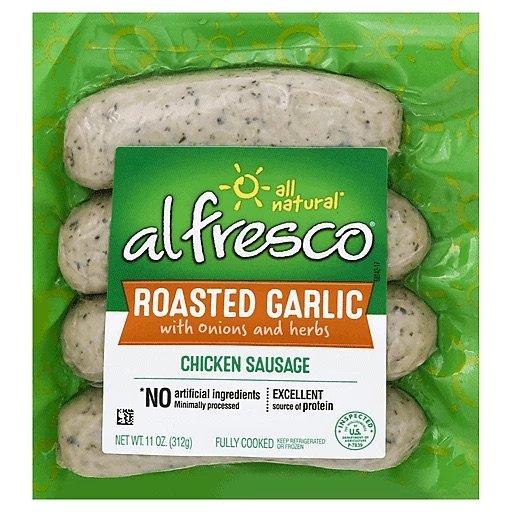 Al Fresco Roasted Garlic with Onions and Herbs Chicken Sausage 11 oz