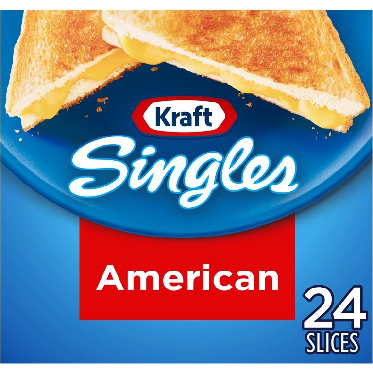 Kraft Singles American Cheese Slices 24 ct pack