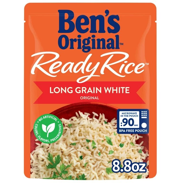 Ben’s Original Ready 90 second Rice  8.5 oz  Pouch- Choose your Flavor