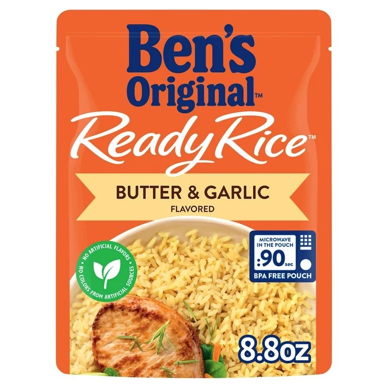 Ben’s Original Ready 90 second Rice  8.5 oz  Pouch- Choose your Flavor