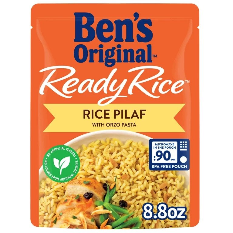 Ben’s Original Ready 90 second Rice  8.5 oz  Pouch- Choose your Flavor