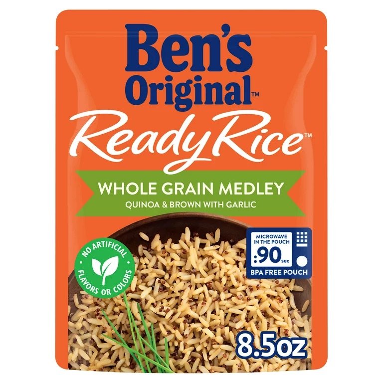 Ben’s Original Ready 90 second Rice  8.5 oz  Pouch- Choose your Flavor