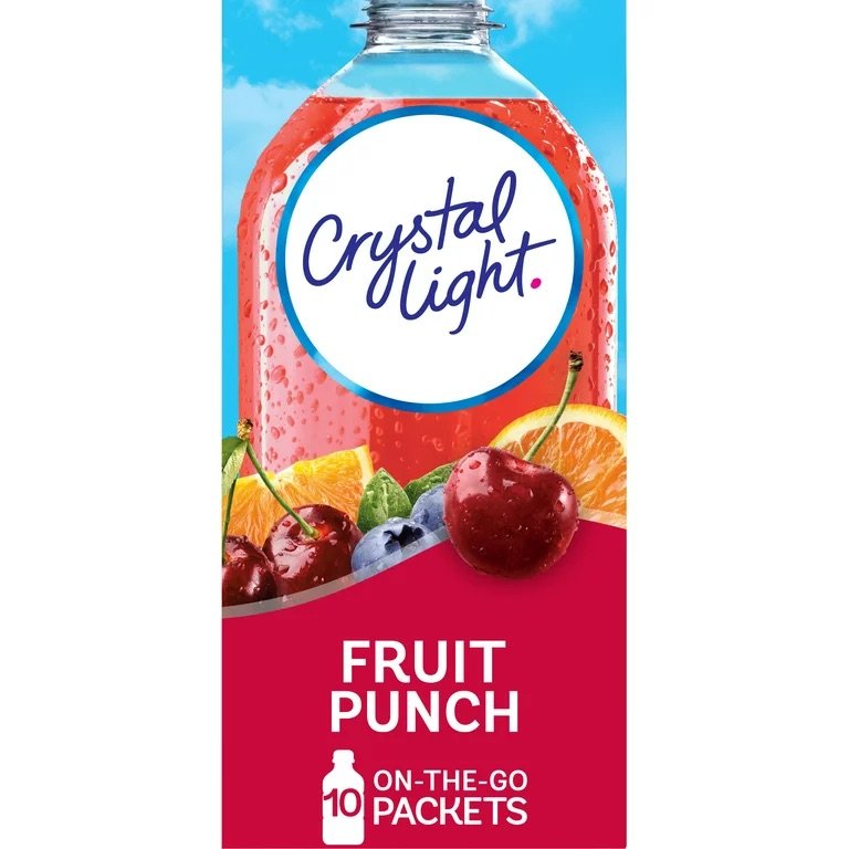 Crystal Light 10 ct  Powder Mix On-The-Go  - Choose your Flavor