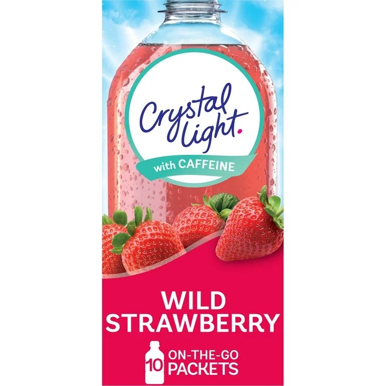 Crystal Light 10 ct  Powder Mix On-The-Go  - Choose your Flavor