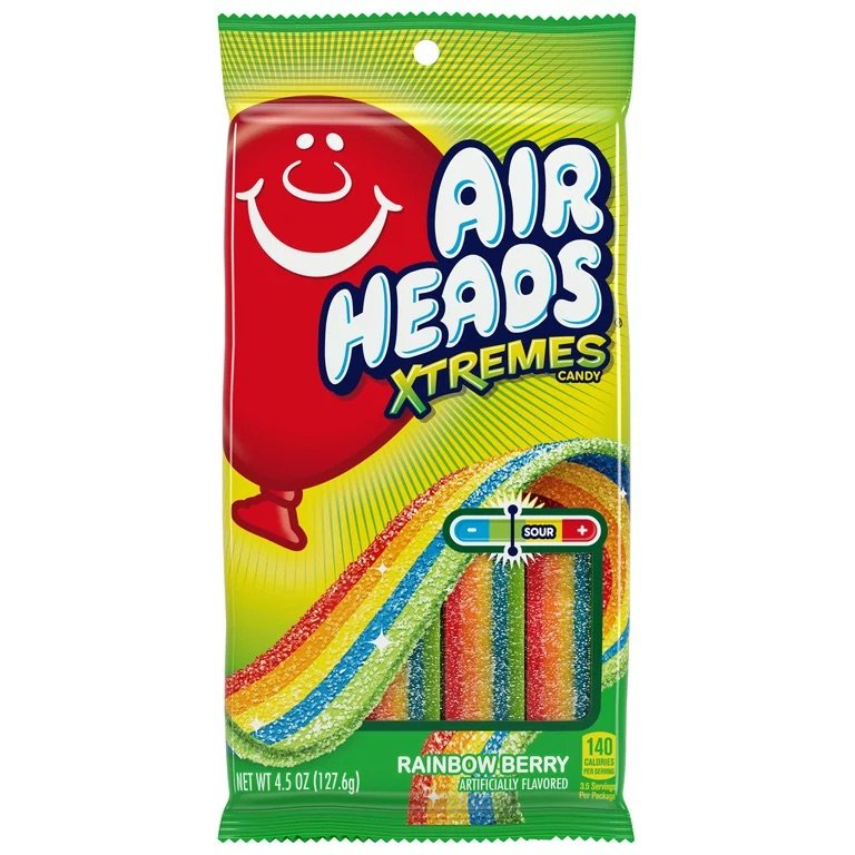 Airheads Xtremes Rainbow Berry Candy