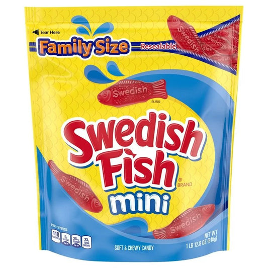 Swedish Fish Candy Family Size 1.8 lb