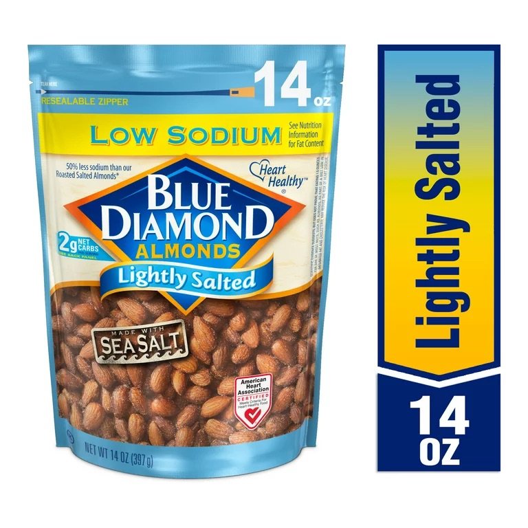 Blue Diamond Almonds - 14 oz.  - Choose your Flavor