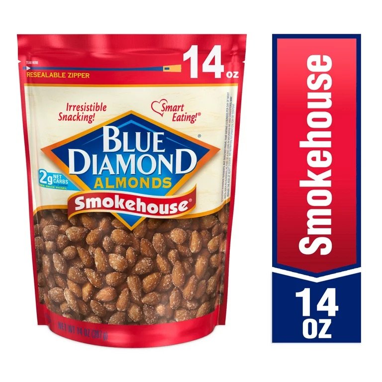 Blue Diamond Almonds - 14 oz.  - Choose your Flavor