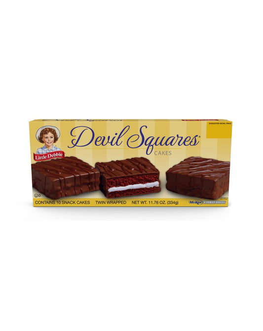 Little Debbie Devil Squares - 11.76 oz