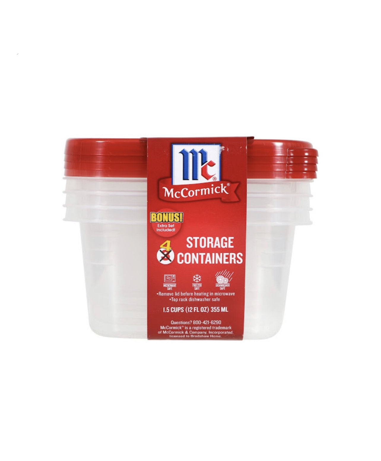 McCormick Food Storage - Choose Size