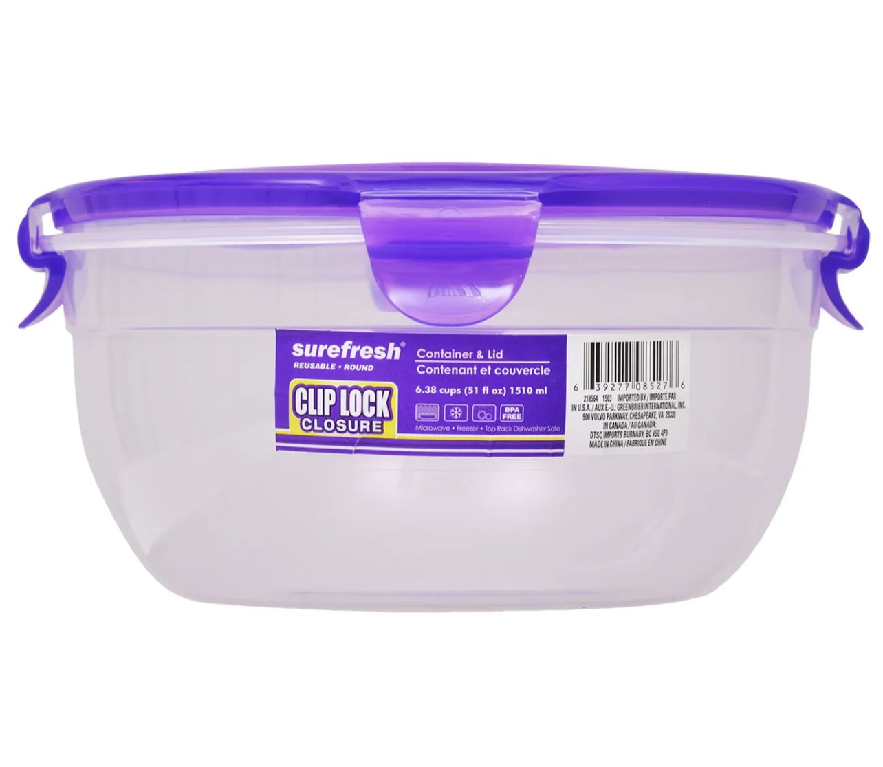 Sure Fresh 51 oz Food Container