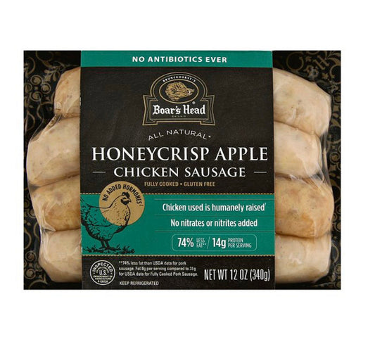 Boar's Head Chicken Sausages 12 oz - Choose Flavor