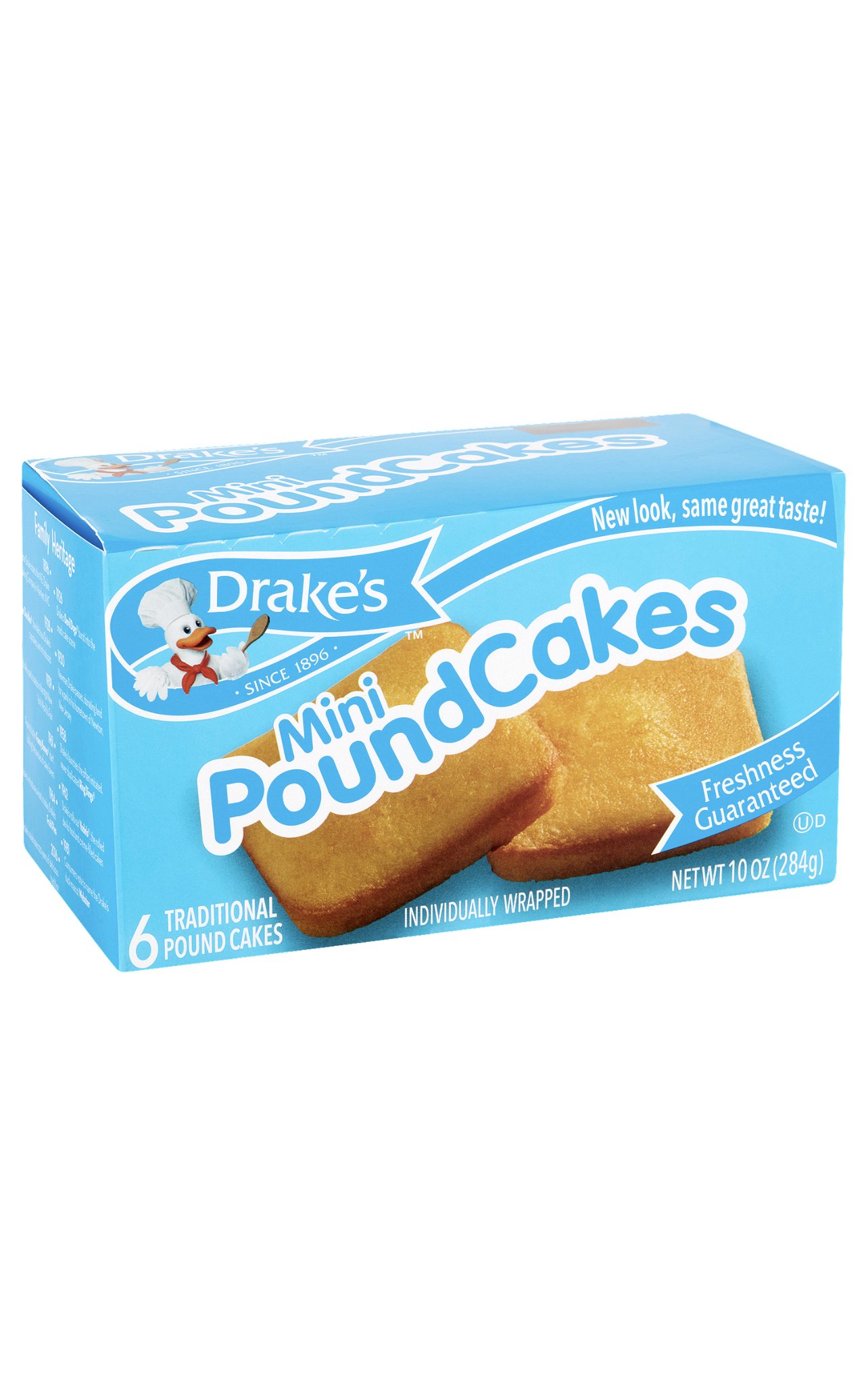 Drakes Mini Poundcakes 6 ct