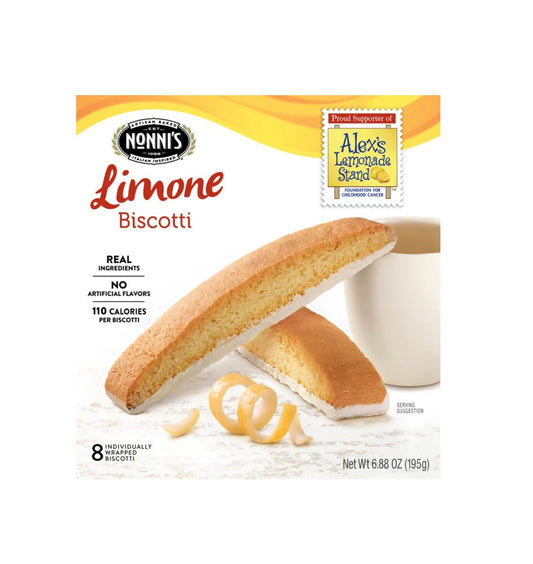 Limone Biscotti - 6.88 oz