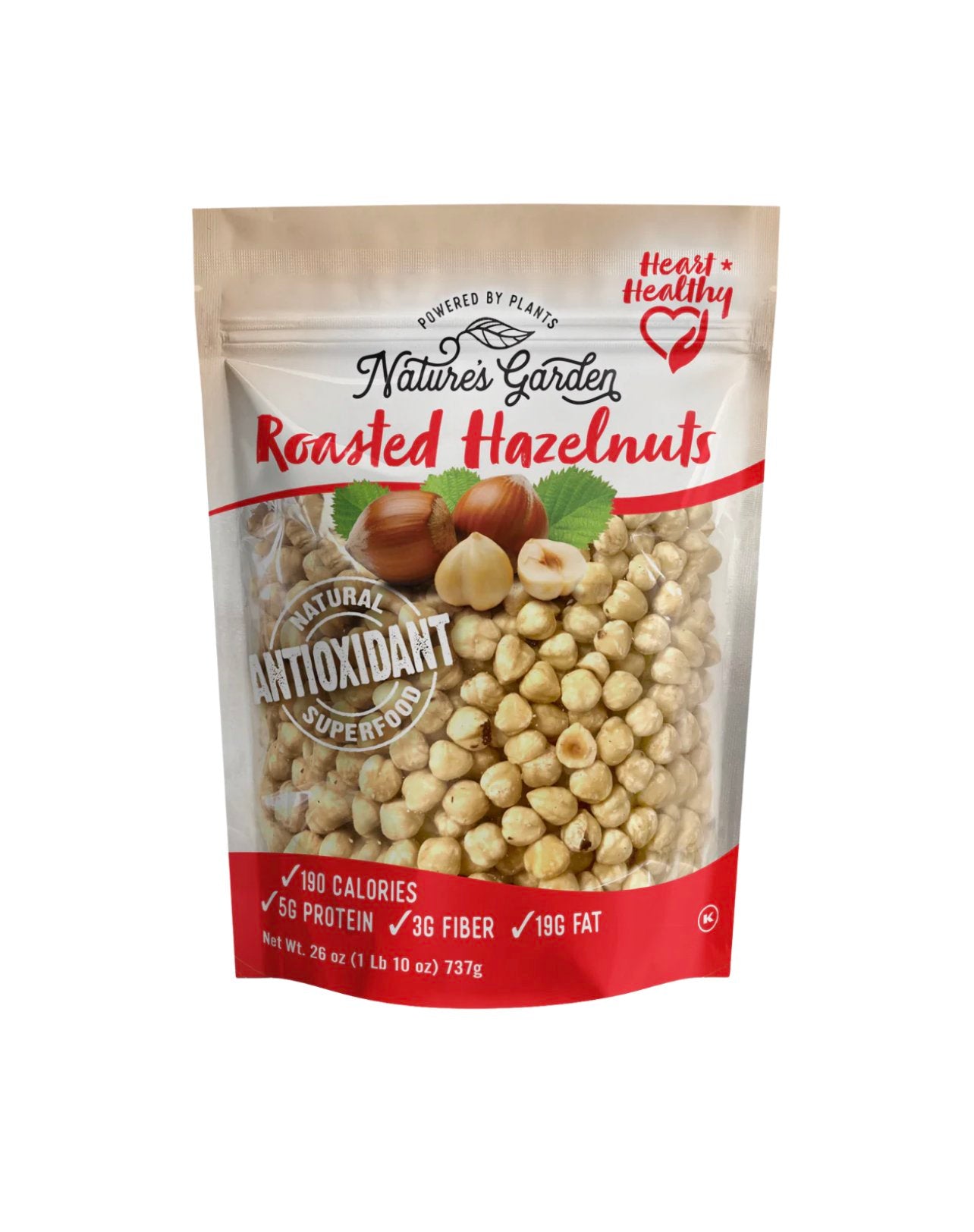 Roasted Hazelnuts - 26 oz