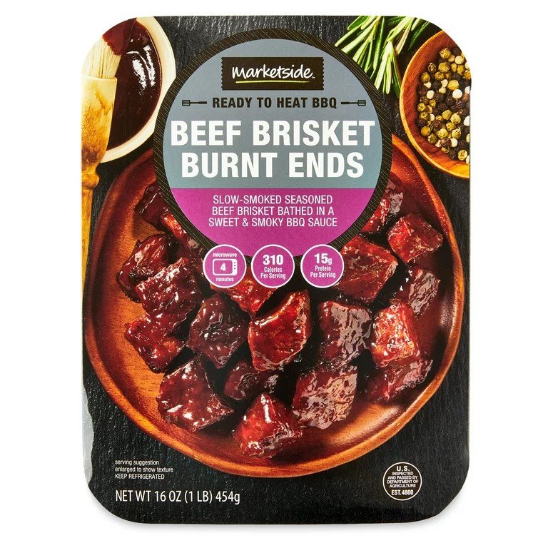 Markets Side Beef Brisket Burnt Ends- 16 oz